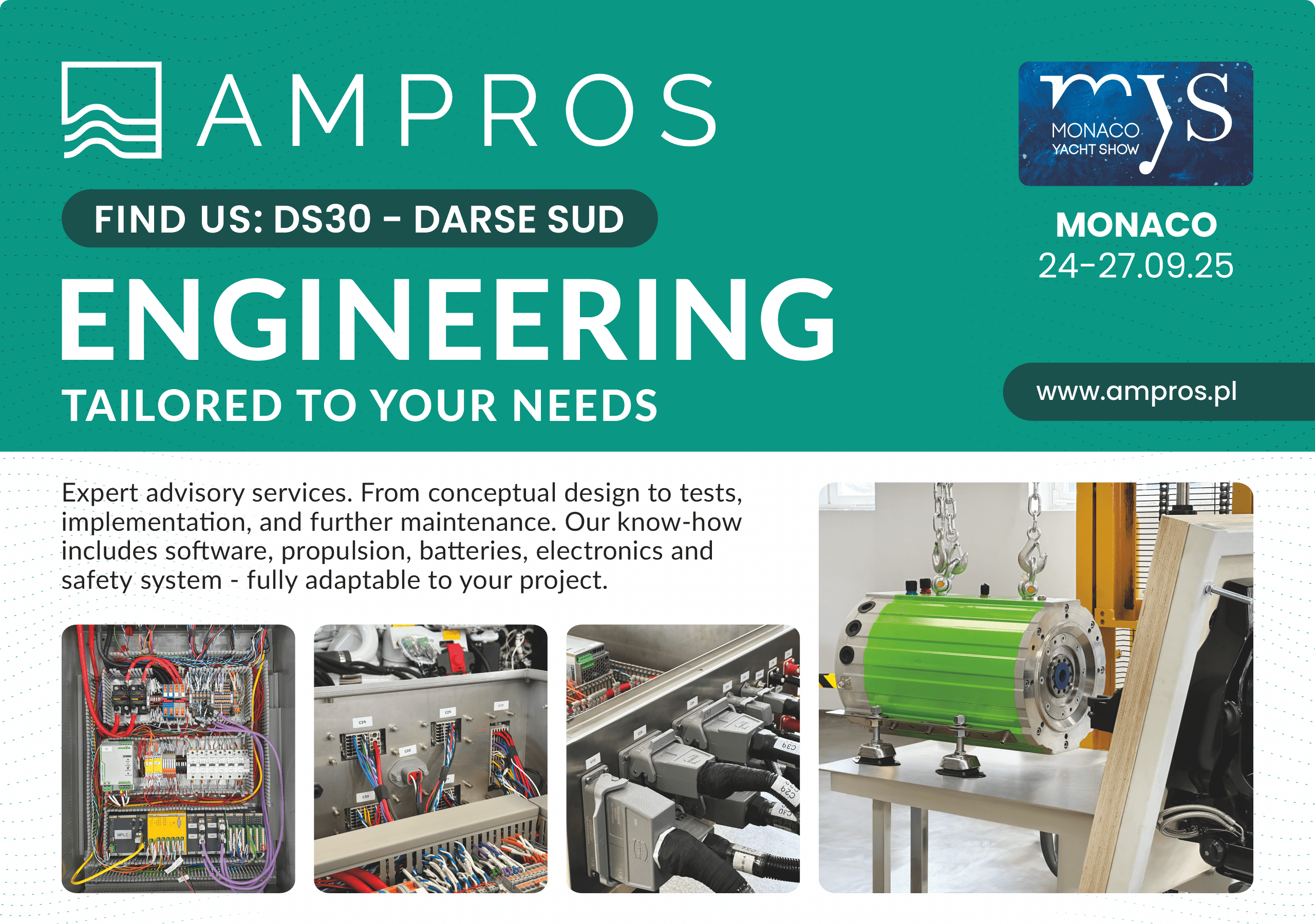 Ampros at Monaco Yacht Show 2025